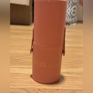 PUR light pink Makeup Brush Case